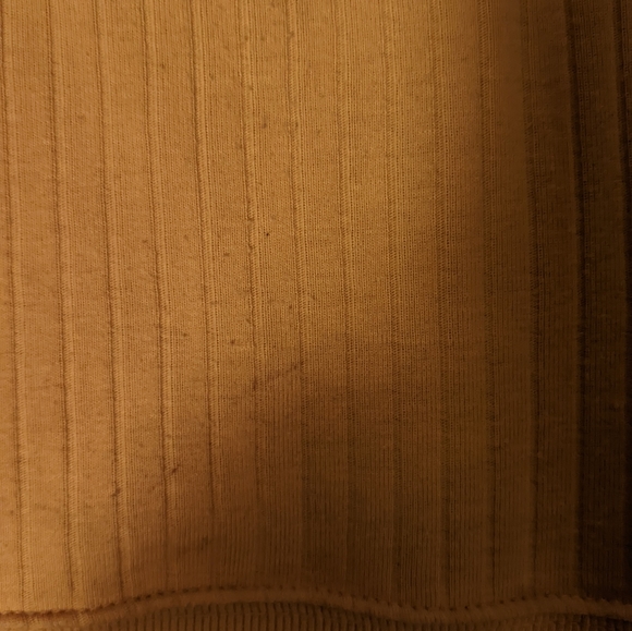 F21 Mock neck Sunflower Yellow Tank - Picture 3 of 3